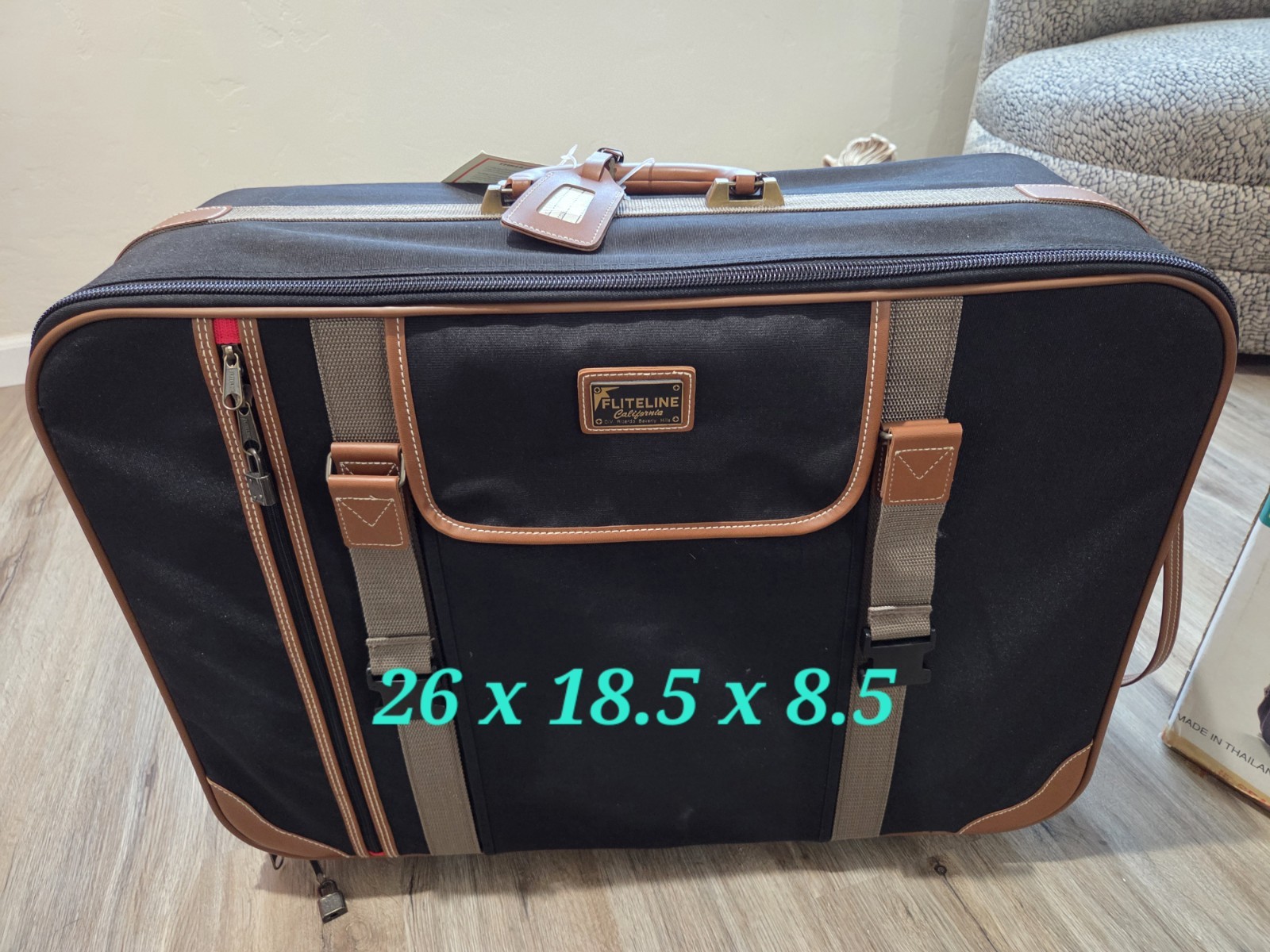 Vintage Ricardo Beverly Hills Luggage 3 Piece Set. 2 Pullman W/wheels 1 Garmment