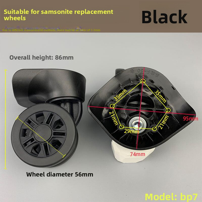 Replacement Wheels For Samsonite Luggage Trolley With Universal Wheels