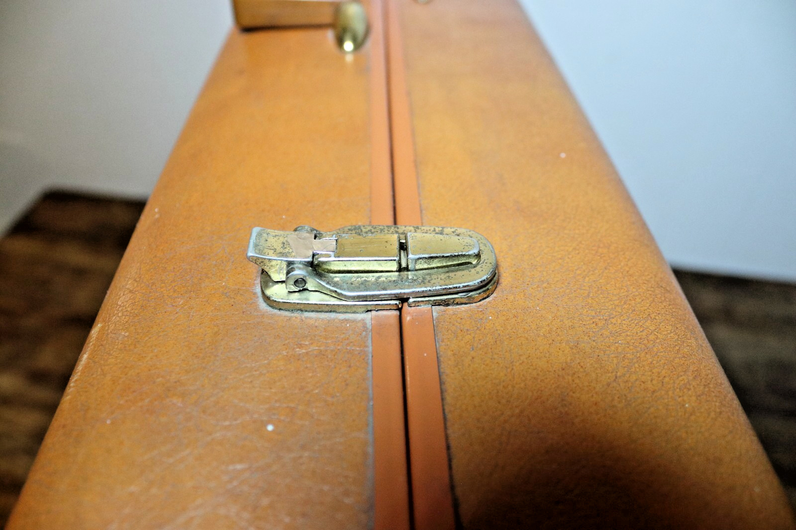 1950s Vintage/Retro | Taperlite Hard Shell Suitcase | Union College Bulldogs