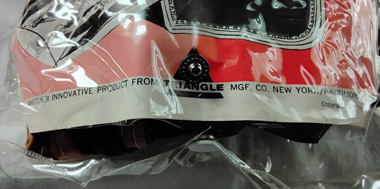 Vintage Black Beauty Nylon Travel Bags Nb-20 Stowaway Bag-Triangle Mfg