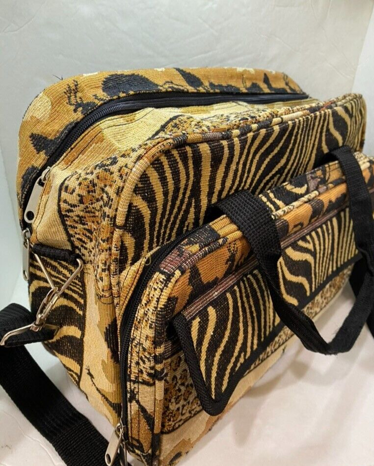 Pioneer Express Safari Africa Tapestry Weekender Crossbody Travel Bag
