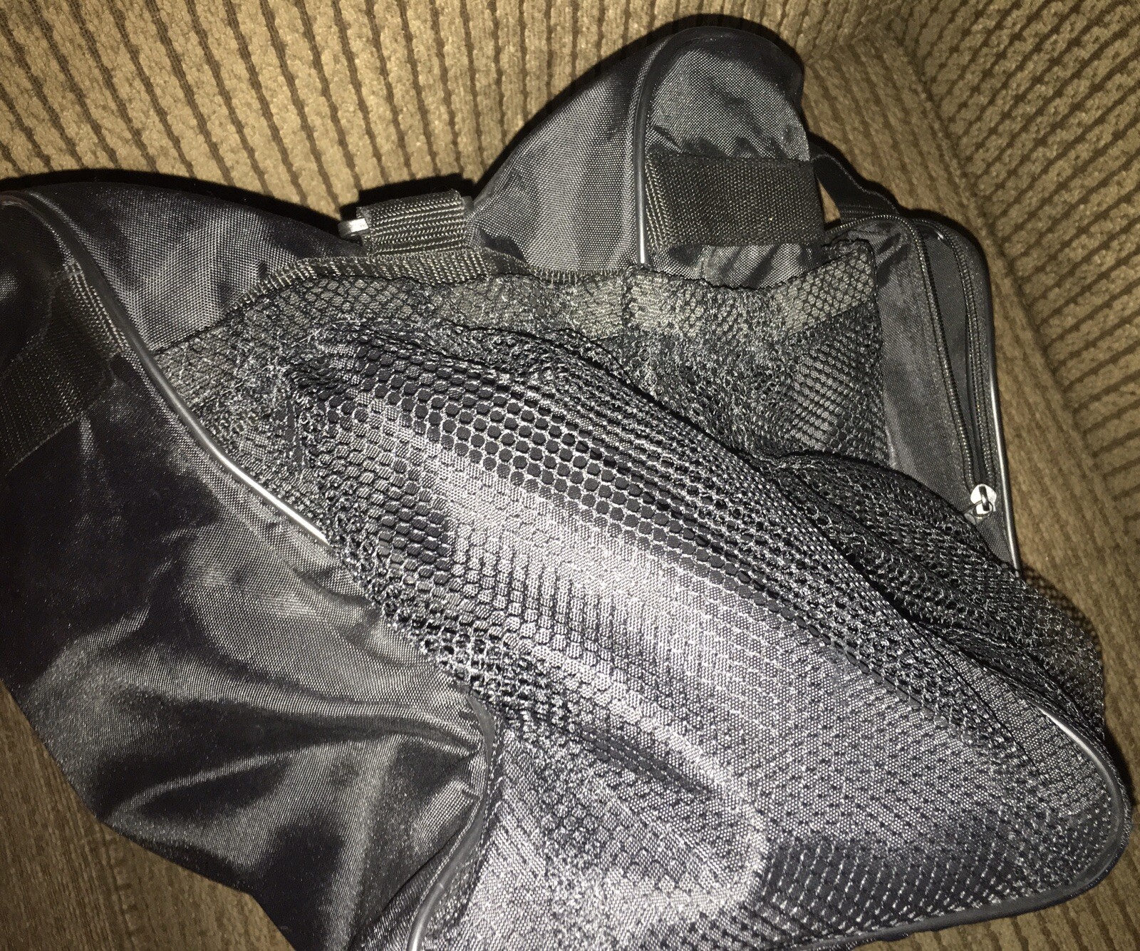 Vintage Lillian Vernon “COLE” Embroidered Soccer Travel Duffle Bag