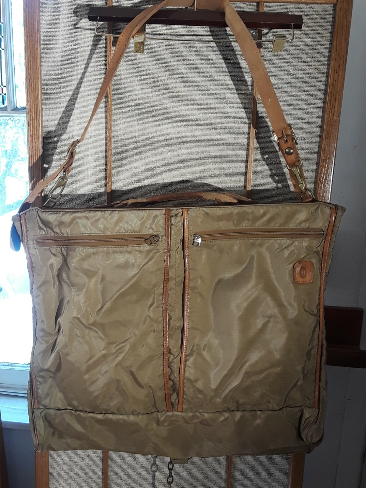 HARTMANN Vintage Nylon Garment Bag Luggage 24″ Multi-Pockets