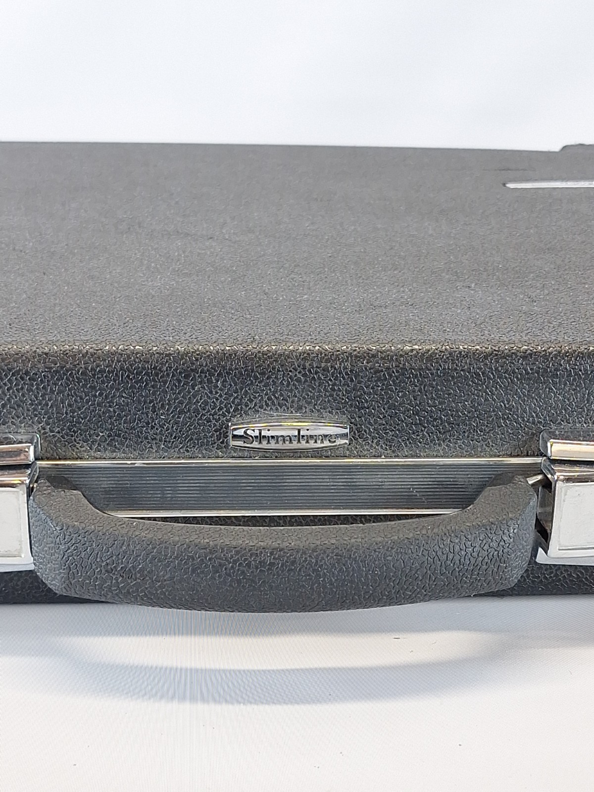 Starflite Slimline Black Hardcase Briefcase Government Military Issued No Key