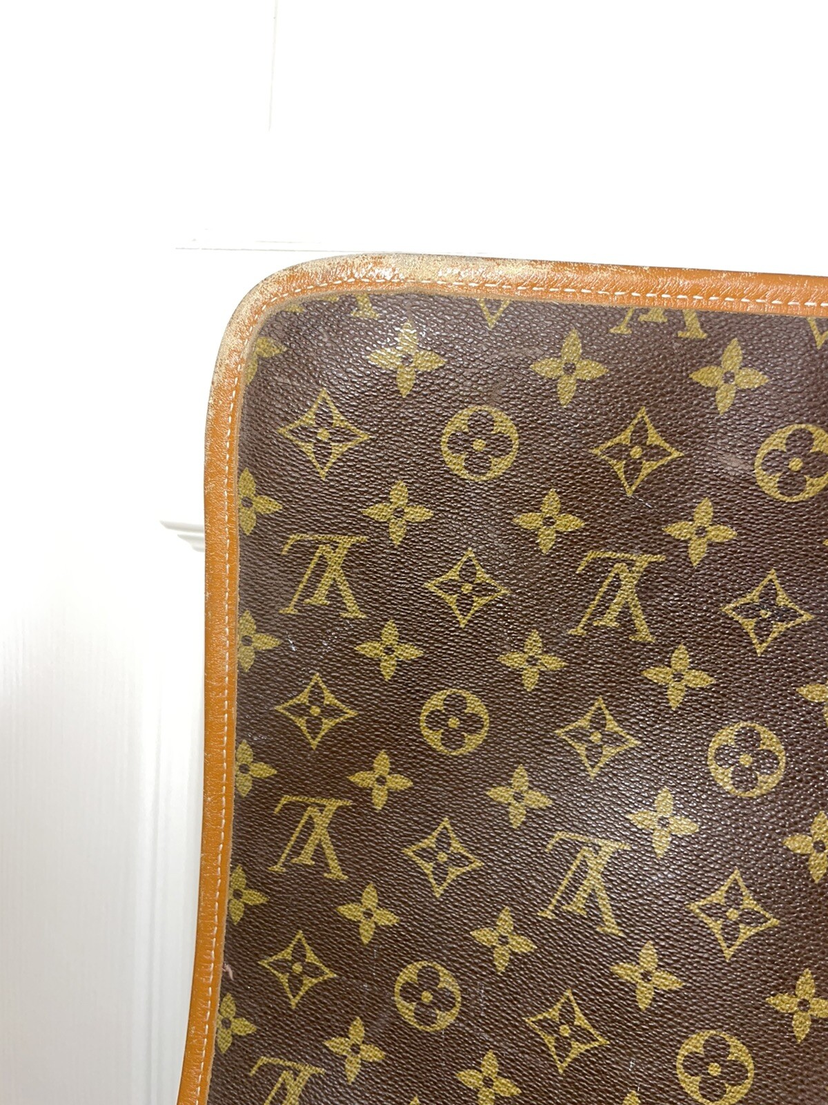Vintage Louis Vuitton French Paper Tag Garment Bag. 2
