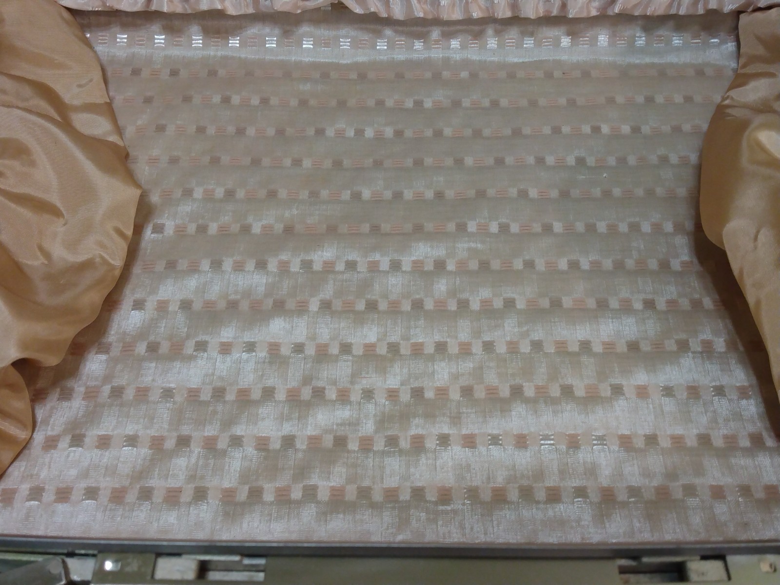 VTG Off White SAMSONITE SHILOUETTE LUGGAGE SET w Keys Beauty Vanity Train Case