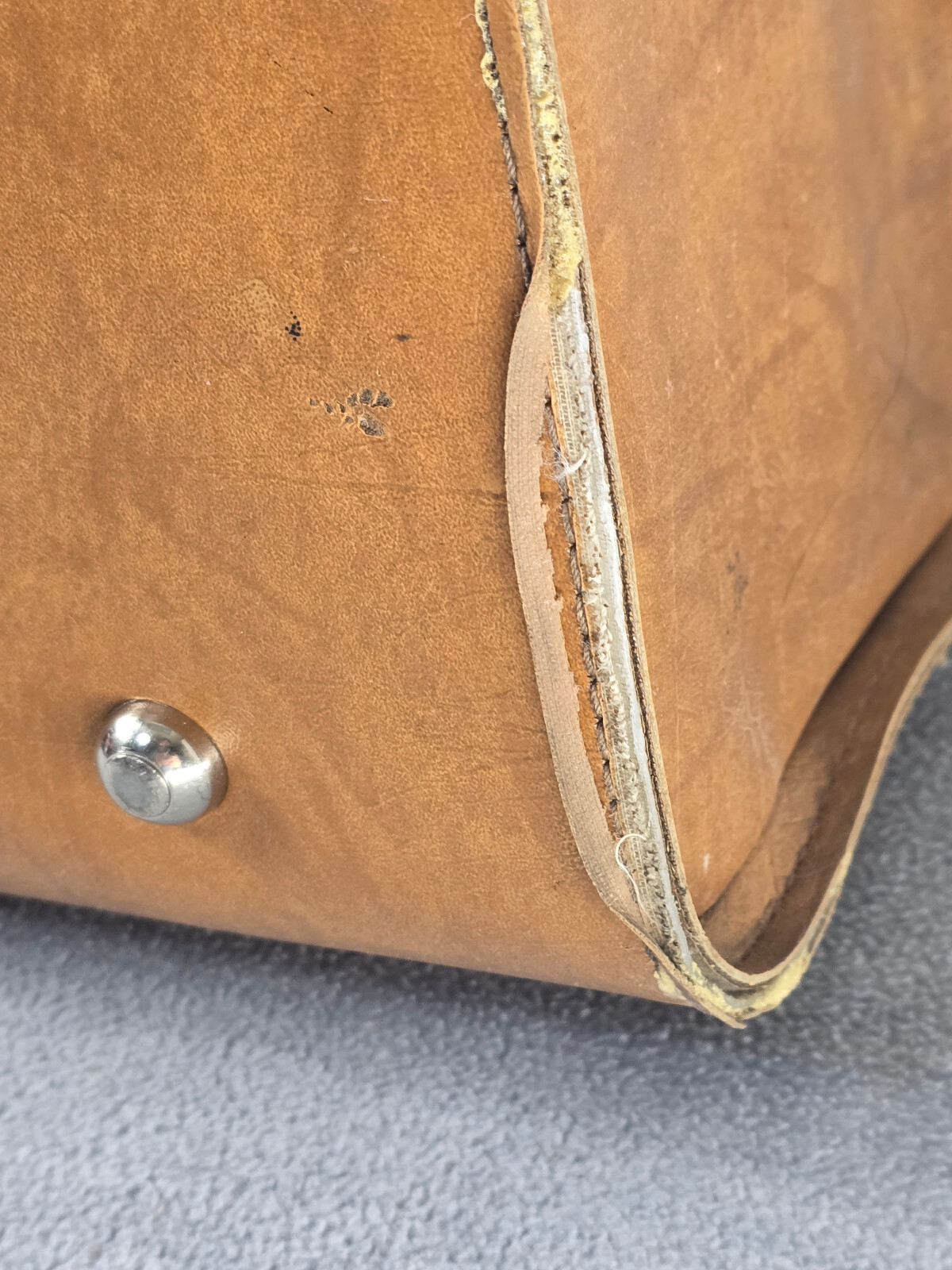 Vintage Samsonite Scandia Luggage Shoulder Bag Brown