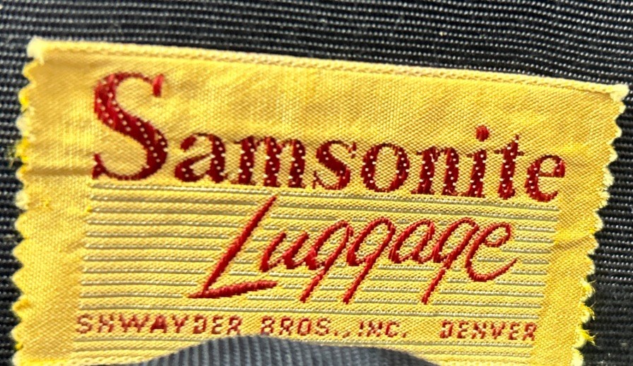Vintage Samsonite Small Hard Case # 4715 Holiday 15X11X6