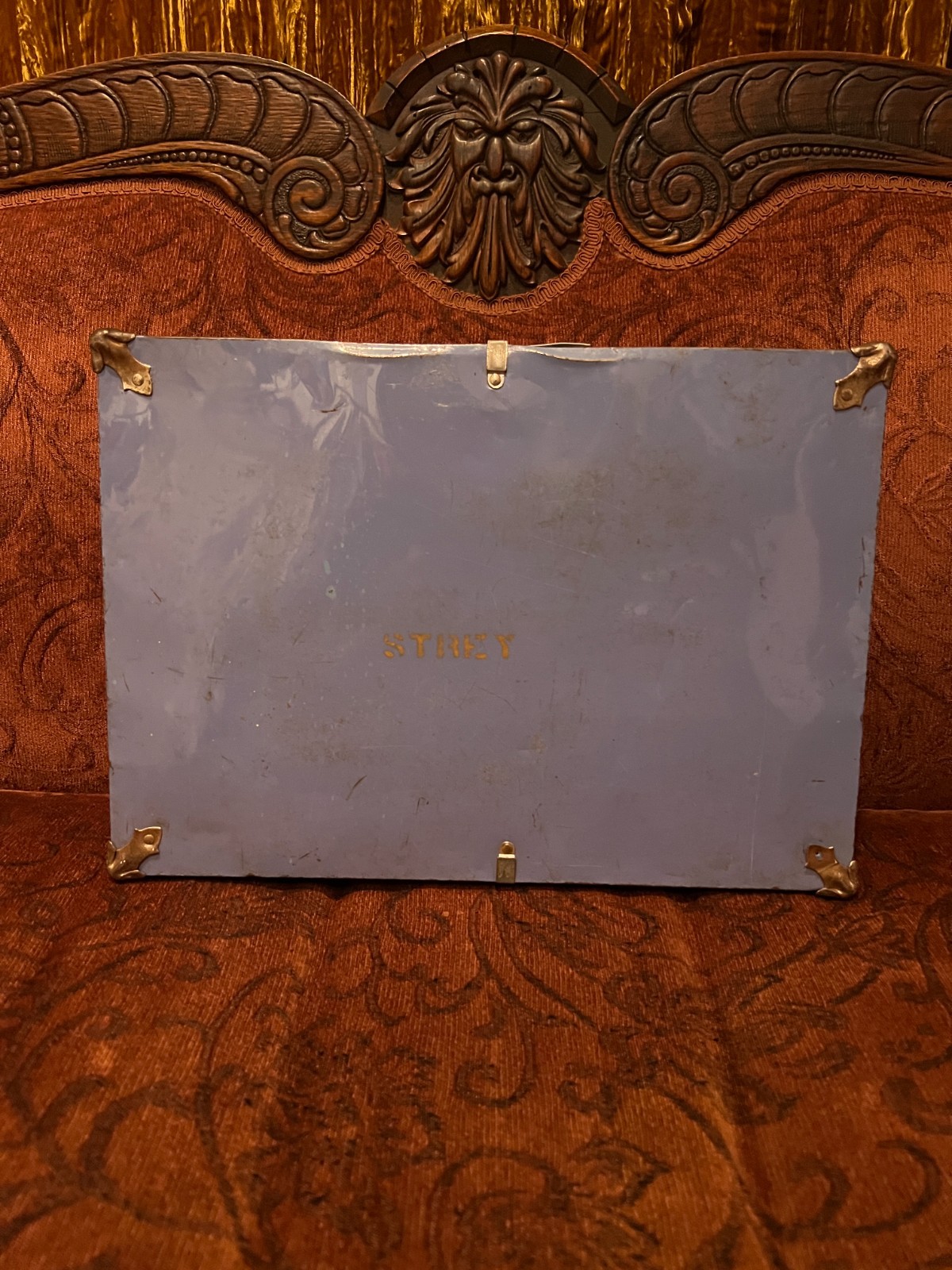Hand Painted Suitcase – The Dancing Hansings School of Dance 1930s 1940s Sign