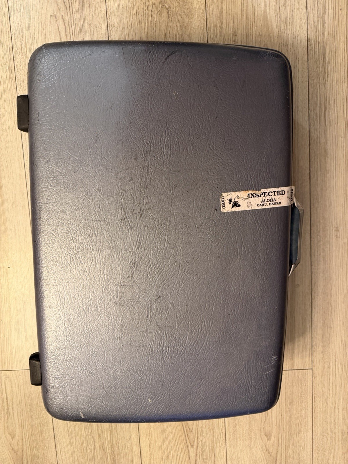 Vintage American Tourister Hard Case Suitcase Aloha Hawaii Travel Sticker