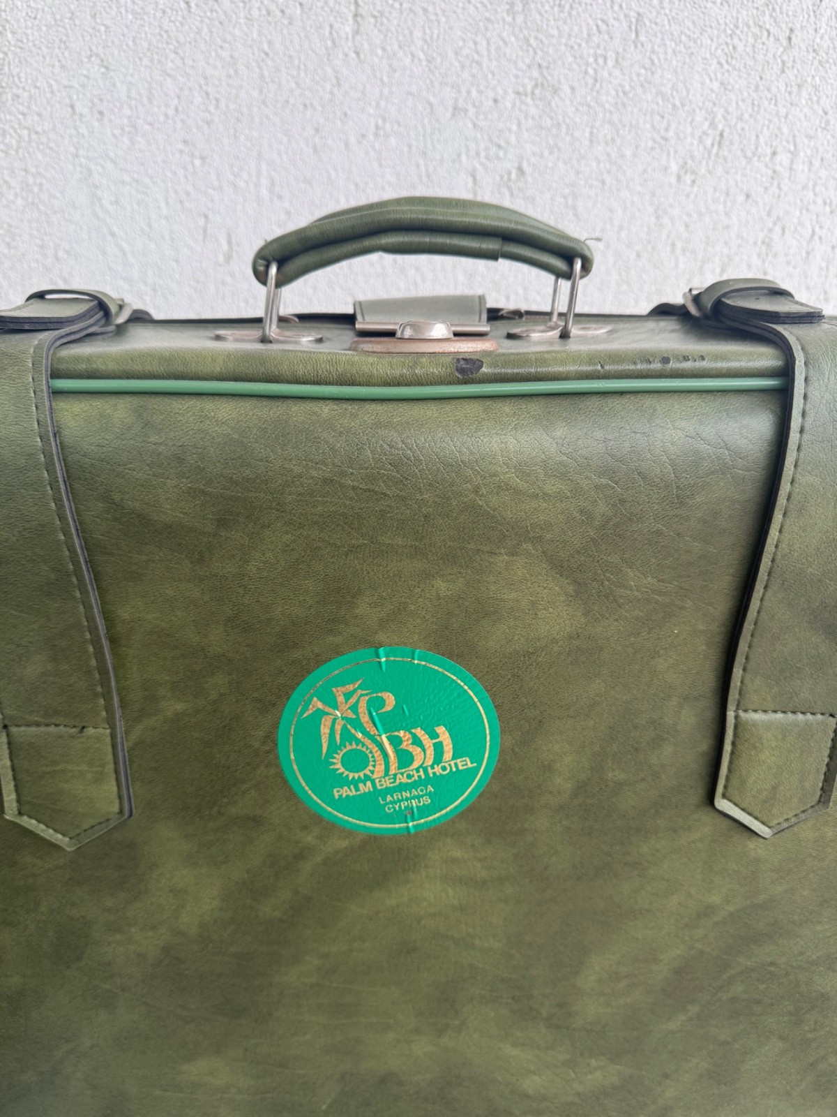 Two vintage english suitcases