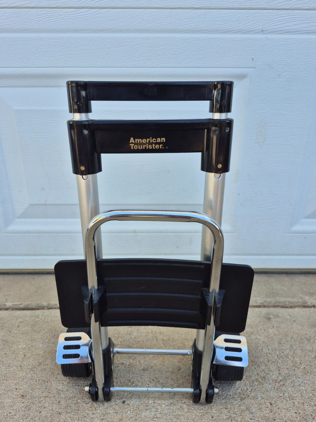 Vintage American Tourister All Purpose Luggage Cart, Strong Steel extend. handle