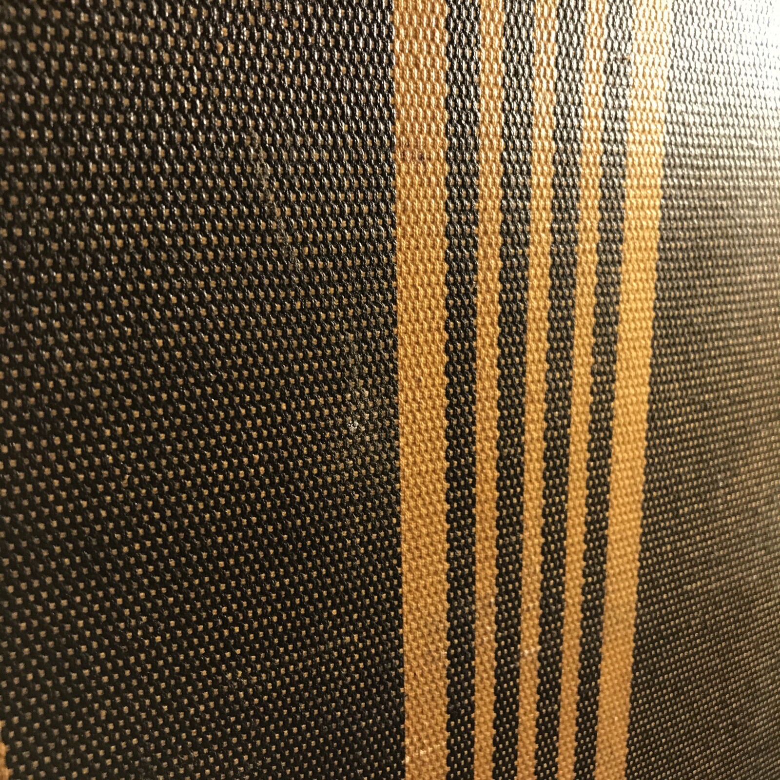 Vtg 1930s Tweed Suitcase Stripes Chicago SOLID Nice CPS Company Worn RARE L1